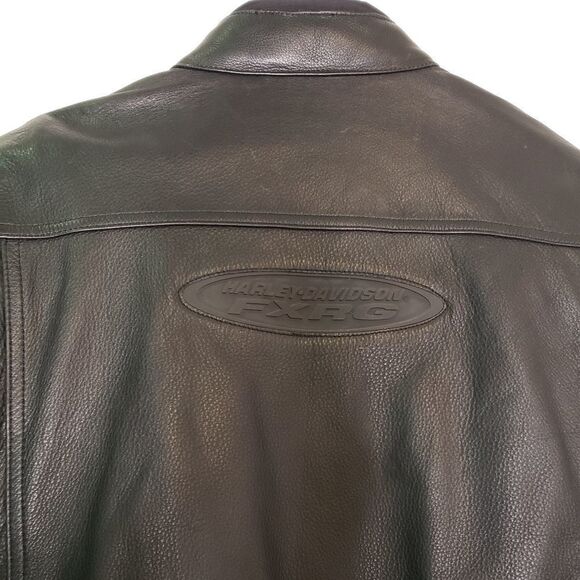 Vintage Harley Davidson Leather Riding Jacket - Picture 10 of 14